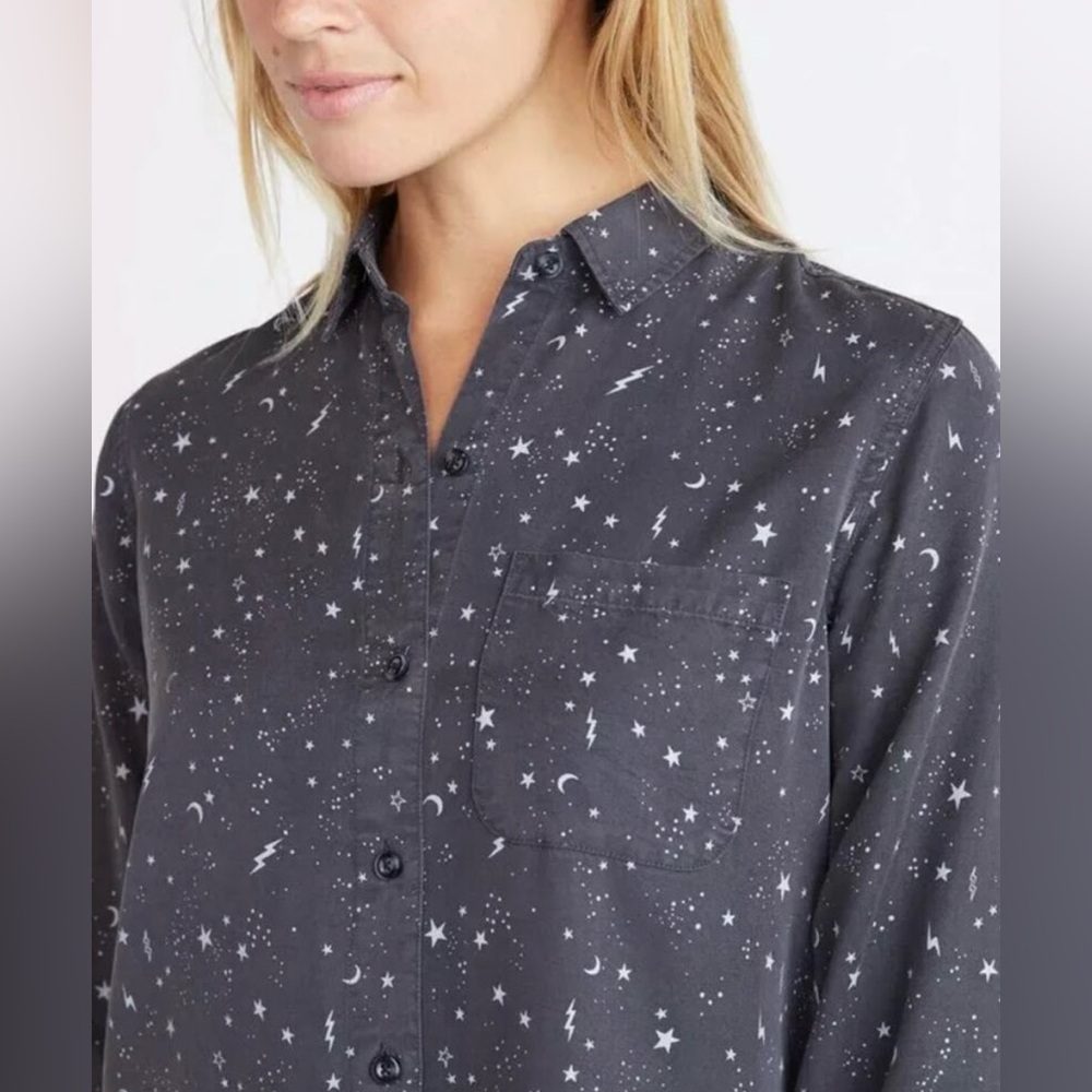 Marine Layer | Valley Star Celestial Print | Button Down Shirt | Women’s Size XS